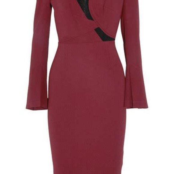 NWT Roland Mouret Ormond dress for Net-A-Porter limited edition. - Picture 8 of 10